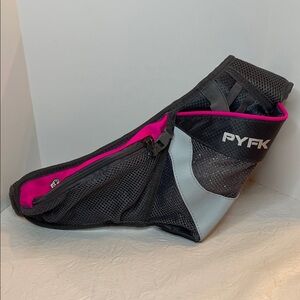 PYFK Women's Black and Pink Belt Hydration Belt
